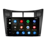 Autoradio CarPlay Android Auto Bluetooth GPS pour Toyota Yaris 2005-2017