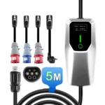 Chargeur Portable EV Type 2 3.5KW-22KW 6-32A Triphasé/Monophasé – Image 2