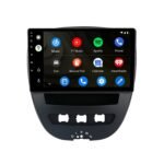 Autoradio CarPlay Android Auto GPS pour Peugeot 107 DAB+ Plug & Play