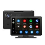 Écran Portable 9" CarPlay Android Auto Sans Fil Caméra AHD