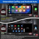 Autoradio Universel 1DIN CarPlay Android Auto RDS Bluetooth Caméra