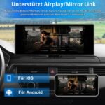 Écran 10.26" CarPlay Android Auto Sans Fil Caméra AHD 4K