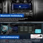 Autoradio Universel 1DIN CarPlay Android Auto RDS Bluetooth Caméra