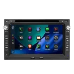 Autoradio CarPlay Android Auto GPS 2DIN pour VW Golf 4 T5 DAB+ Plug & Play
