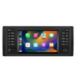 Autoradio CarPlay Android Auto GPS pour BMW X5 E53 Bluetooth DAB+ Plug & Play