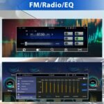 Autoradio Universel 1DIN CarPlay Android Auto RDS Bluetooth Caméra