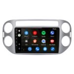 Autoradio CarPlay Android Auto GPS pour VW Tiguan I DAB+ Plug & Play