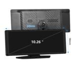 Écran Portable 10.26" CarPlay Android Auto Sans Fil HD