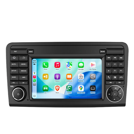 Autoradio 7" CarPlay Android Auto GPS pour W164 X164 DAB+ Plug & Play