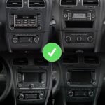 Autoradio CarPlay Android Auto GPS pour VW Golf 6 DAB+ Plug & Play
