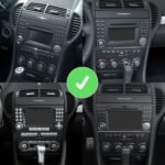 Autoradio 9" CarPlay Android Auto GPS pour SLK R171 DAB+ Plug & Play