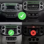 Autoradio CarPlay Android Auto GPS pour VW Tiguan I DAB+ Plug & Play