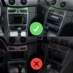 Autoradio 9" CarPlay Android Auto GPS pour W209 DAB+ Plug & Play