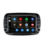 Autoradio CarPlay Android Auto GPS pour Fiat 500 DAB+ Plug & Play