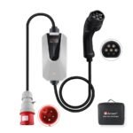 Chargeur Voiture Électrique Câble Type 2 22KW 3-Phasé IP65