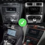 Autoradio CarPlay Android Auto GPS pour W203 Facelift DAB+ Plug & Play – Image 2