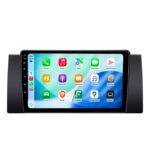 Autoradio CarPlay Android Auto GPS pour BMW E53 E39 Bluetooth DAB+ Plug & Play