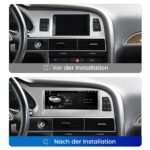 Interface CarPlay Android Auto pour Audi A6 4F MMI 2G High 3G Basic Navi