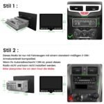 Autoradio 1DIN Universel CarPlay Android Auto GPS 4G LTE DAB+