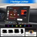 Autoradio 2DIN Universel CarPlay Android Auto GPS 4G LTE DAB+ – Image 2
