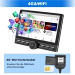 Autoradio 2DIN Universel CarPlay Android Auto GPS 4G LTE DAB+ – Image 9