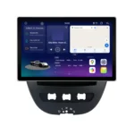 Autoradio Android 2K Peugeot 107 Citroën C1 Toyota Aygo CarPlay Android Auto GPS (2005-2014) – Image 2