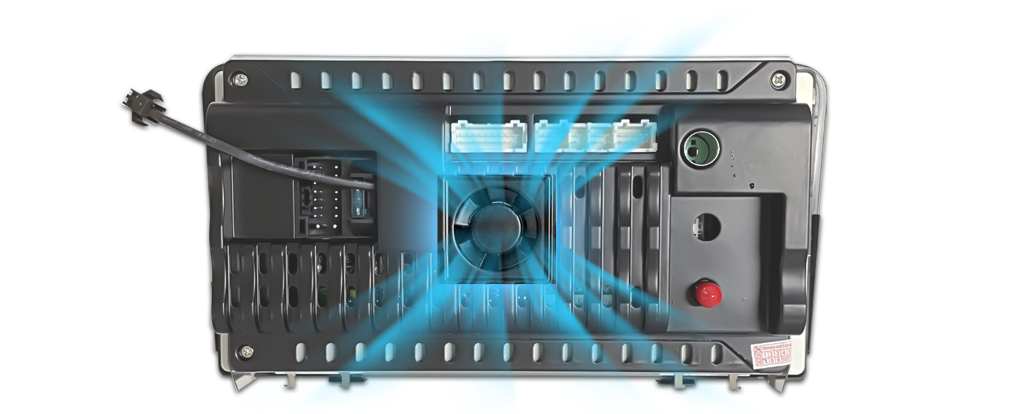 Ventilateur de refroidissement autoradio Android 500