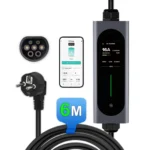 Chargeur Voiture Électrique 22KW/ 11KW / 3,5KW Type 2 Monophasé Avec l'application – Image 2