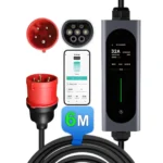 Chargeur Voiture Électrique 11KW / 3,5KW Type 2 Monophasé Avec l'application