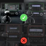 Autoradio Android 2K VW T5 Transporter Caravelle Multivan CarPlay Android Auto (2004-2015)
