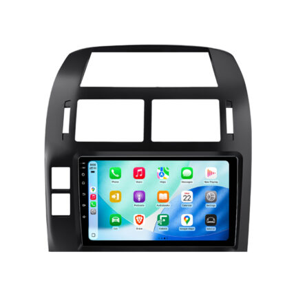 Autoradio Android VW Polo 4 9N 9N3 CarPlay Android Auto GPS (2001-2009)