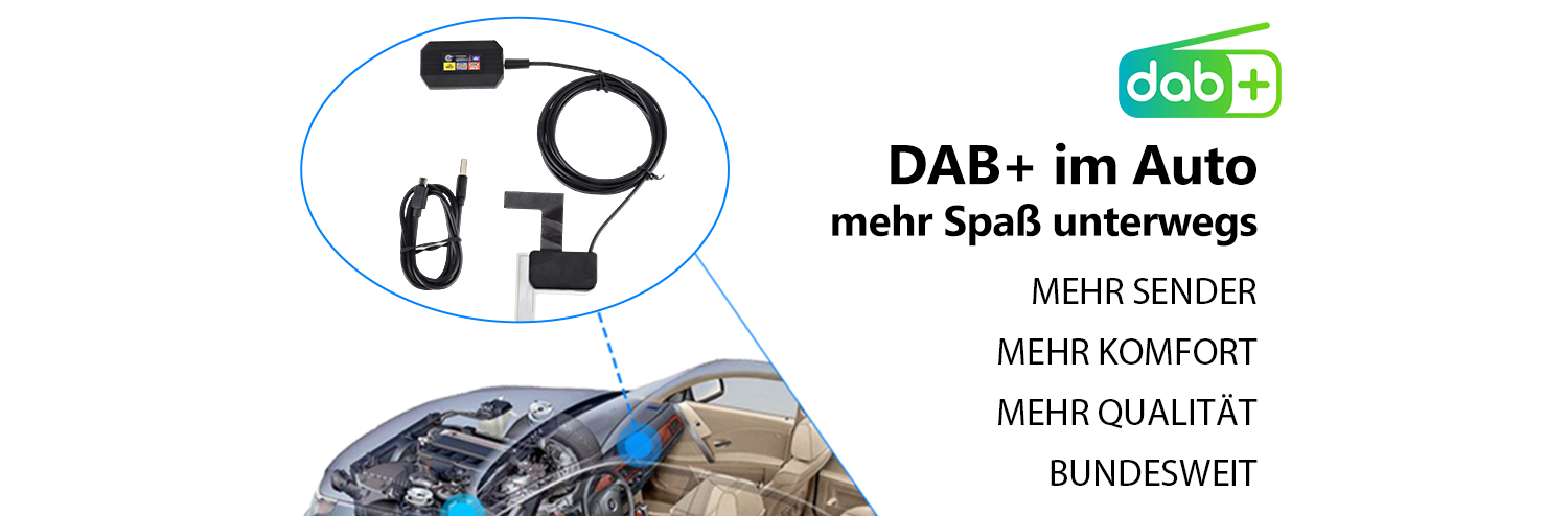 DAB+ radio numérique autoradio 500
