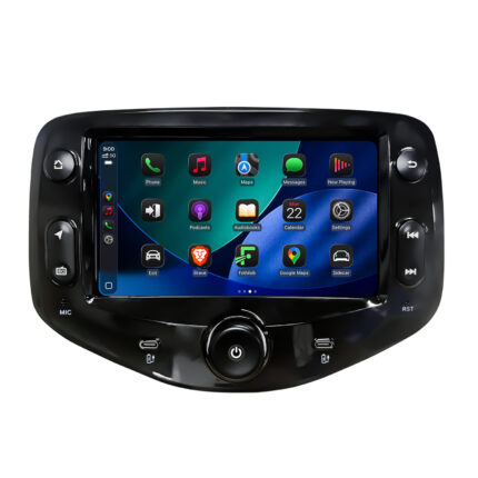 Autoradio Android Peugeot 108 Citroën C1 Toyota Aygo écran 7 pouces CarPlay Android Auto (2014-2020)
