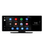 Écran CarPlay Android Auto sans fil 10.26 pouces portable avec caméra de recul