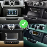 Autoradio CarPlay Android Auto GPS pour Smart Fortwo 451 DAB+ Plug & Play