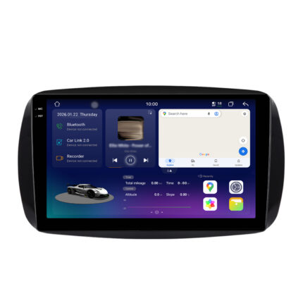 Autoradio Android 2K Smart 453 Fortwo Forfour CarPlay Android Auto (2014-2020)