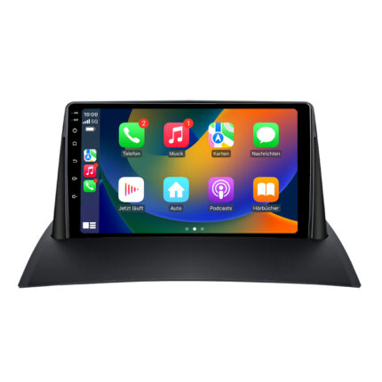 Autoradio CarPlay Android Auto GPS pour Megane 2 DAB+ Plug & Play