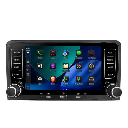 Autoradio Android Audi A3 8P CarPlay Android Auto GPS (2003-2013)