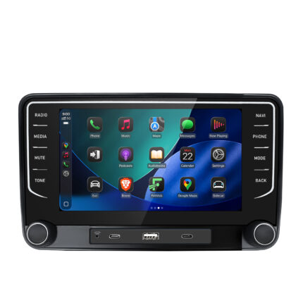 Autoradio CarPlay 2DIN pour VW Golf 5/6 Polo 6R Tiguan T5