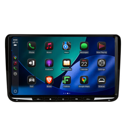 Autoradio Android VW Golf 5 6 Polo 6R Touran Tiguan 5N CarPlay Android Auto GPS (2003-2020)