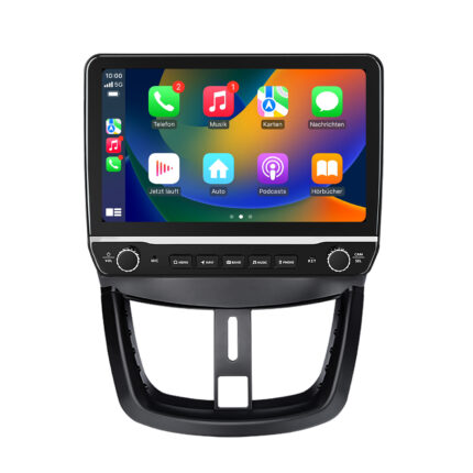 Autoradio Android Peugeot 207 CarPlay Android Auto GPS (2006-2015)