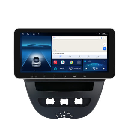 Autoradio Android Peugeot 107 Citroën C1 Toyota Aygo CarPlay Android Auto GPS (2005-2014)