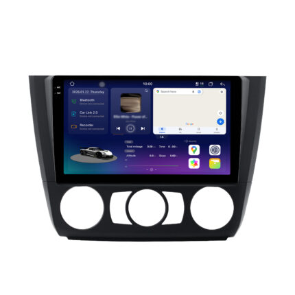 Autoradio Android 2K BMW Série 1 E81 E82 E87 E88 CarPlay Android Auto GPS (2004-2013)