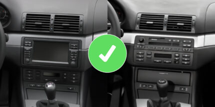 Autoradio Android 9″ pour BMW Série 3 E46 CarPlay GPS