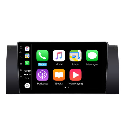 Autoradio Android BMW X5 E53 Série 5 E39 256 Go DAB+ CarPlay Android Auto GPS (1998-2006)