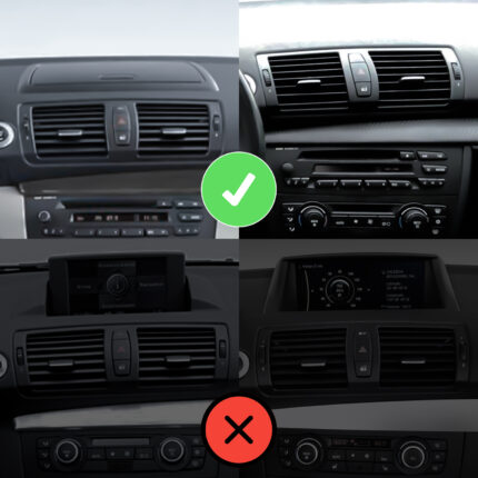 Interface CarPlay Android Auto pour BMW E8x 10.25″ GPS Plug & Play