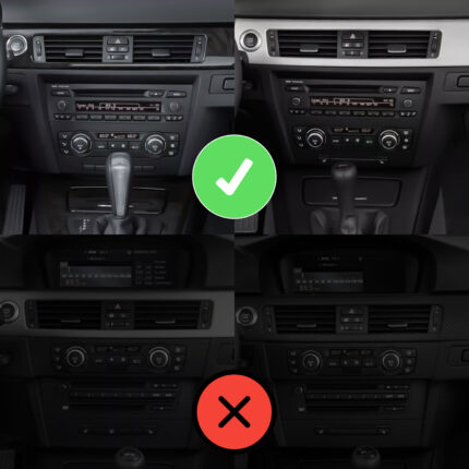 Autoradio CarPlay Android Auto GPS pour BMW E90 E91 DAB+ Plug & Play