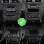 Autoradio CarPlay Android Auto GPS pour VW Golf 6 DAB+ Plug & Play