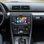 Autoradio CarPlay pour Audi A4 B6 B7 compatible Bose DAB+