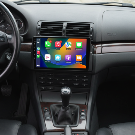 Autoradio Linux BMW Série 3 E46 E90 CarPlay Android Auto Bluetooth (1998-2012)